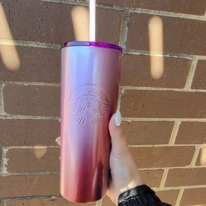 SALE!! Starbucks venti pink/purple stainless steel cup